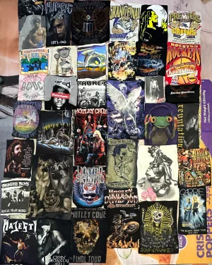 Branded Vintage Music T shirts