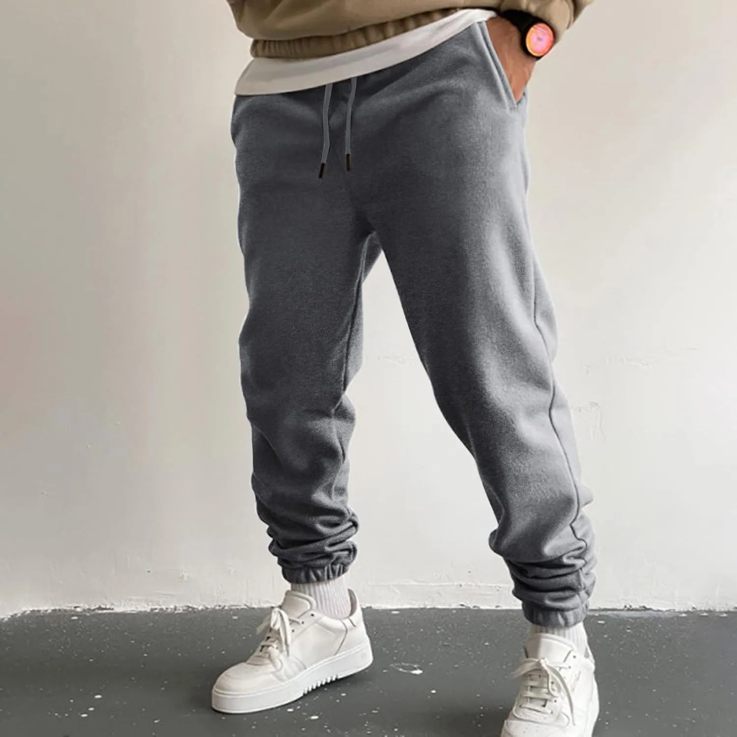 Cargo Pants for Men Relaxed Fit Gifts for Men Casual Cargo Pants Hiking Pants Workout Joggers Men's Cargo Sweatpants