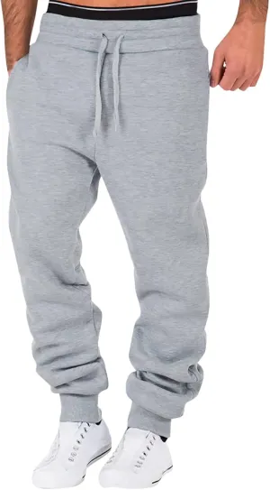 Cargo Pants for Men Relaxed Fit Pants Sweatpants for Men with Pockets Mens Heavyweight Sweatpants Fleece Lined Cargo
