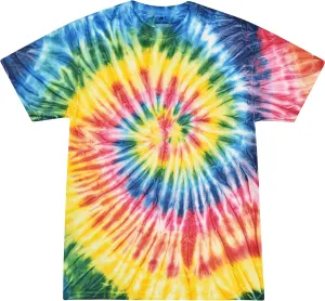 Colortone Short Sleeve Spider Tie Dye T-Shirts for Boys and Girls - Tie Dye T Shirts for Little Kids & Big Kids