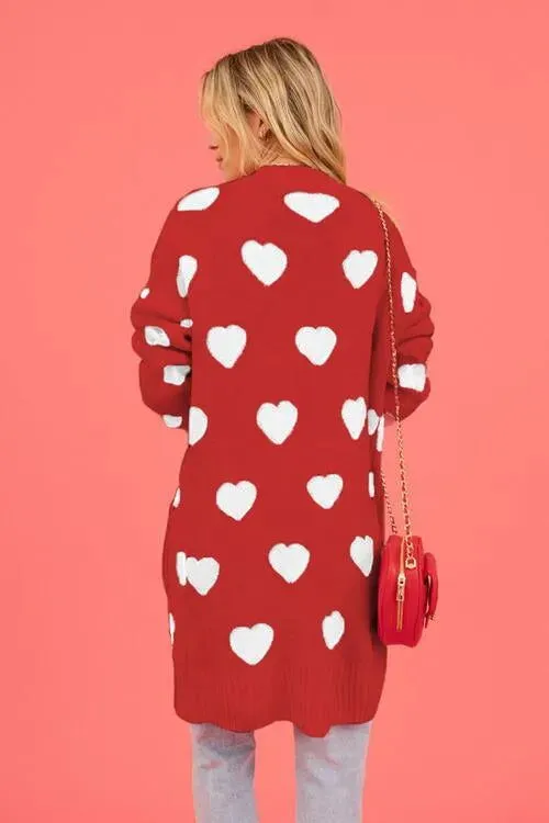 Cozy Open-Front Cardigan: Cute Patterns for Fashionable Women