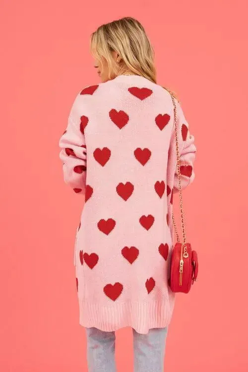 Cozy Open-Front Cardigan: Cute Patterns for Fashionable Women