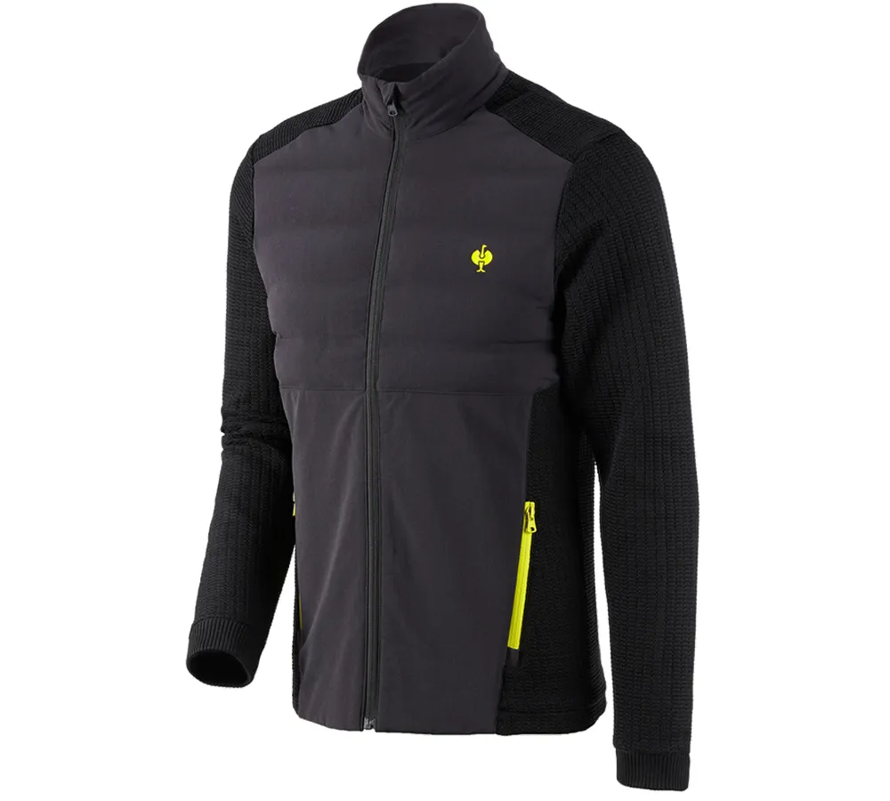 Hybrid knitted jacket e.s.trail
