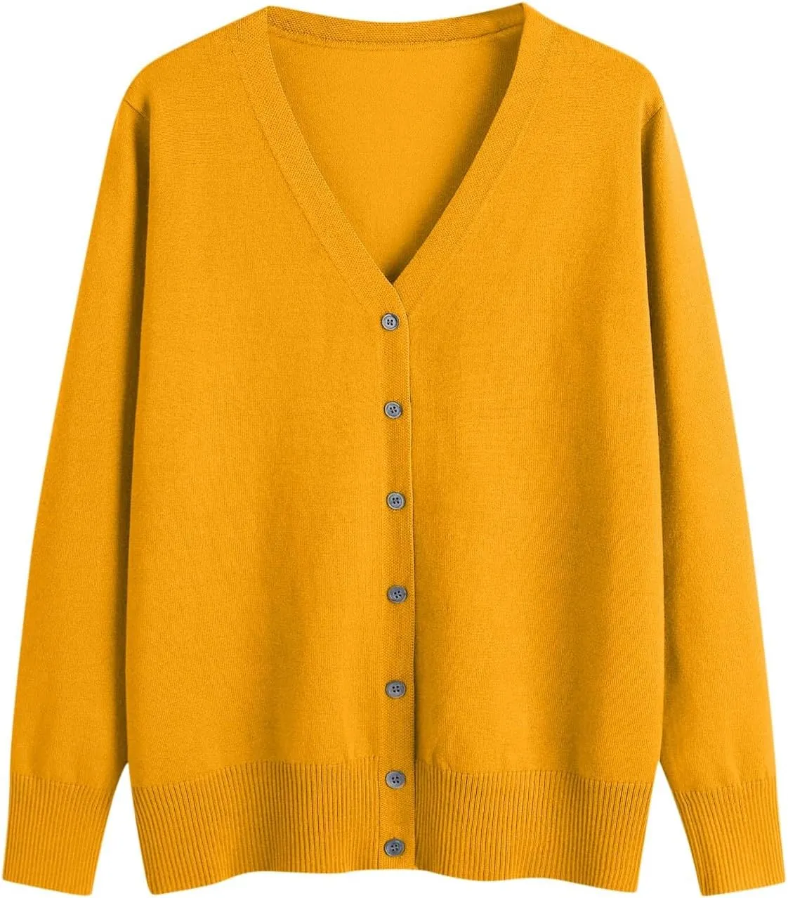 Lightweight Cardigan Sweaters for Women Fall Fashion 2024 Long Sleeve Open Front v Neck Button Down Cardigan Jackets