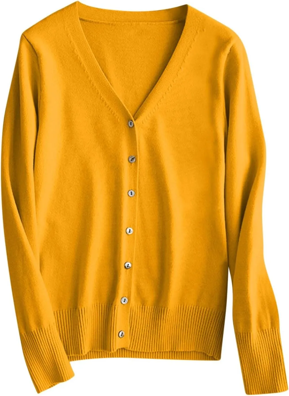 Lightweight Cardigan Sweaters for Women Fall Fashion 2024 Long Sleeve Open Front v Neck Button Down Cardigan Jackets