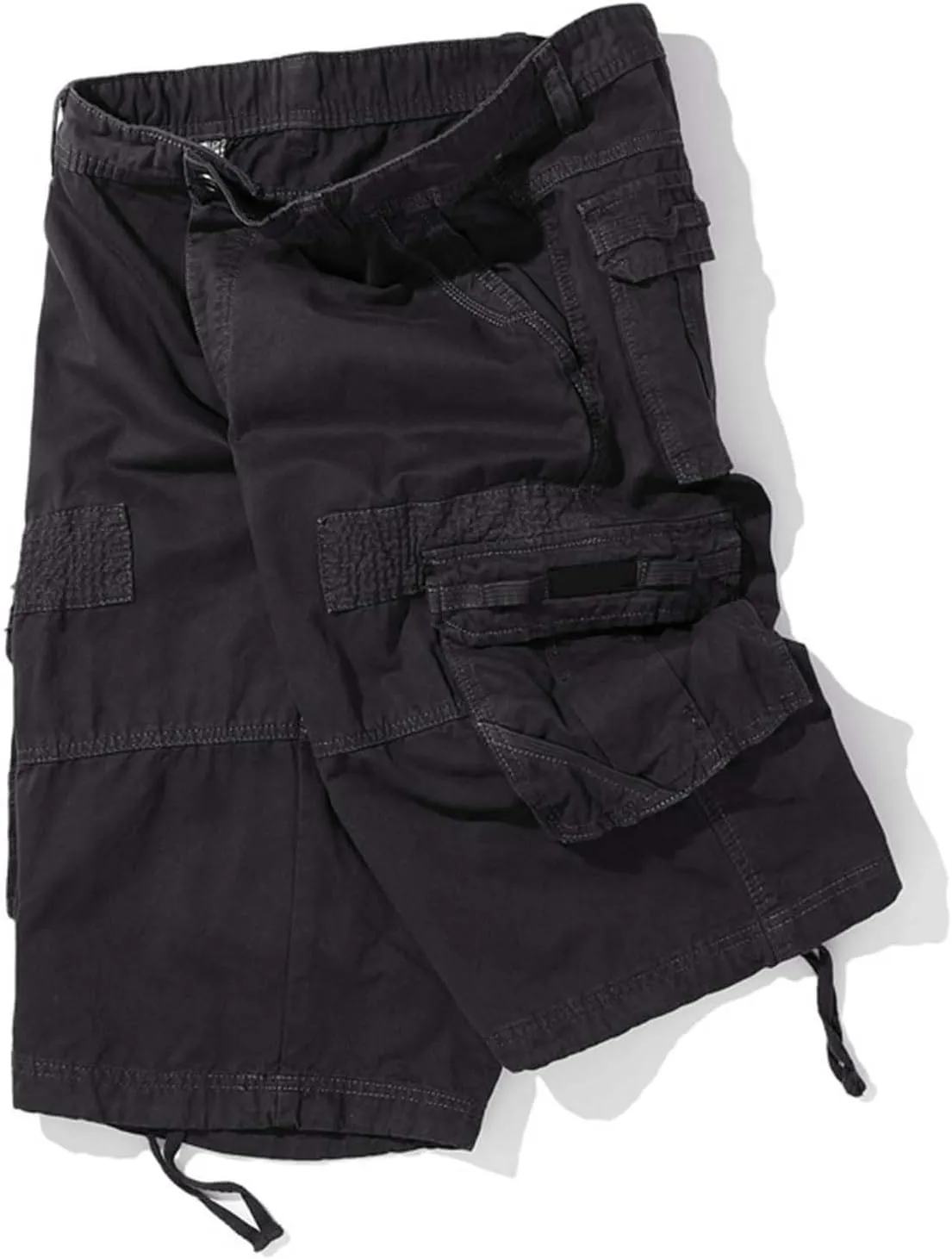 Mens Summer Cargo Shorts Loose Fit Lightweight Outdoor Work Shorts with Multi Pockets Classic Premium Twill Hiking Shorts