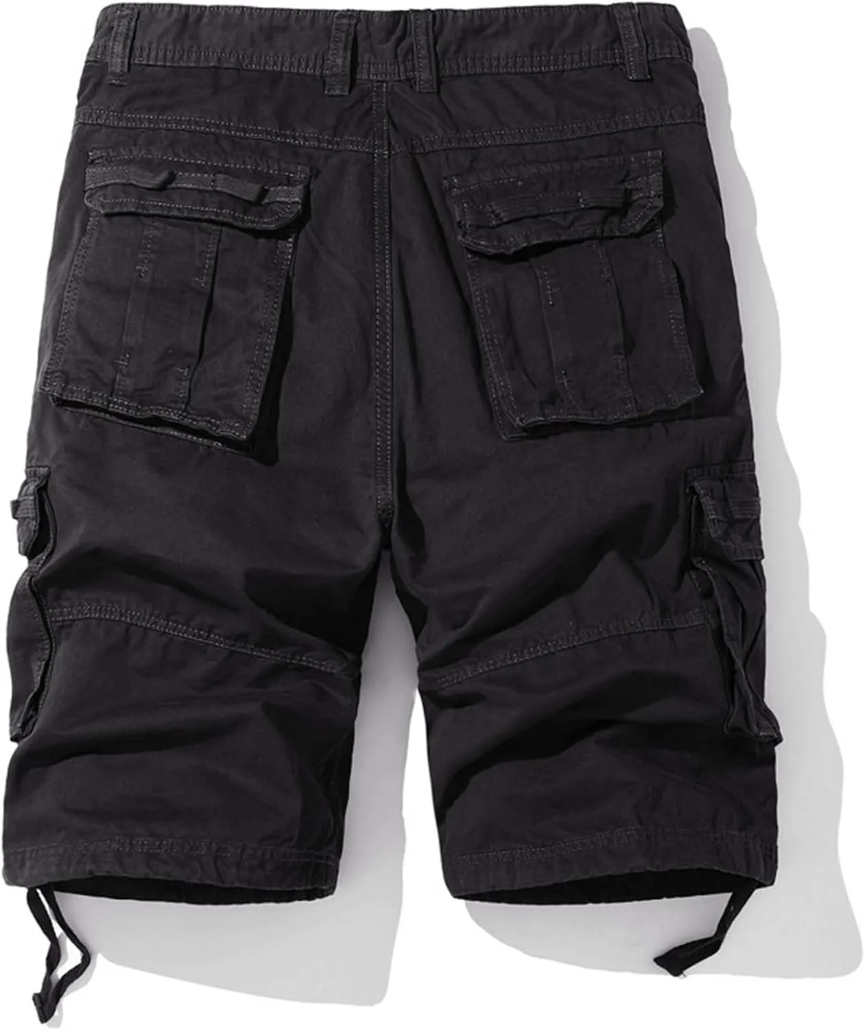 Mens Summer Cargo Shorts Loose Fit Lightweight Outdoor Work Shorts with Multi Pockets Classic Premium Twill Hiking Shorts