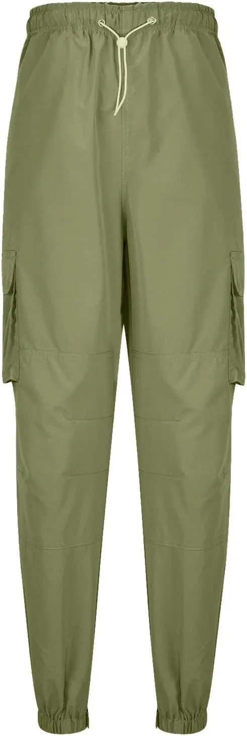 Mens Workout Cargo Sweatpants Waist Trousers Streetwear Work Pant Athletic Sweatpants with Pockets Men Joggers Pants