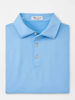 Peter Millar Solid Performance Jersey Polo in Cottage Blue [Sean Self Collar]