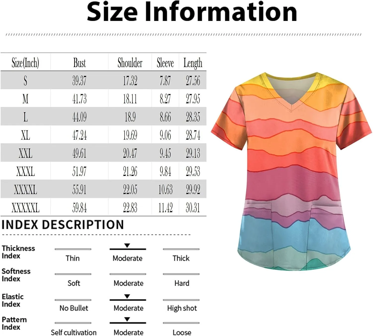 Scrubs for Women Printed V Neck Working T-Shirts Short Sleeve Dressy Care Workwear Summer Plus Size T Shirts