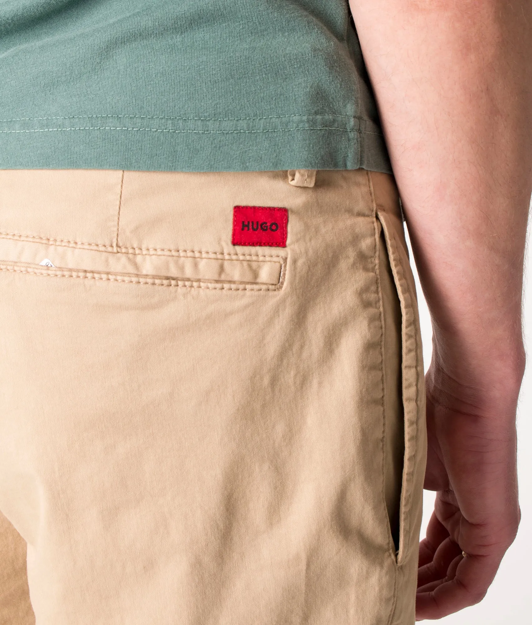 Slim Fit David 222SD Chino Shorts