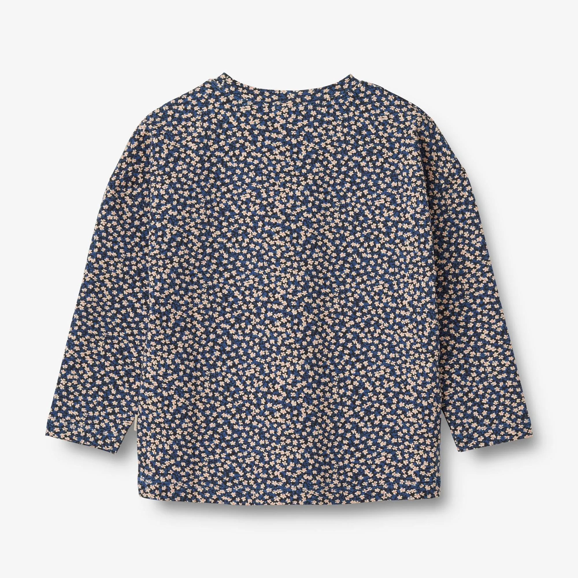 T-Shirt L/S Thilda - blue flowers