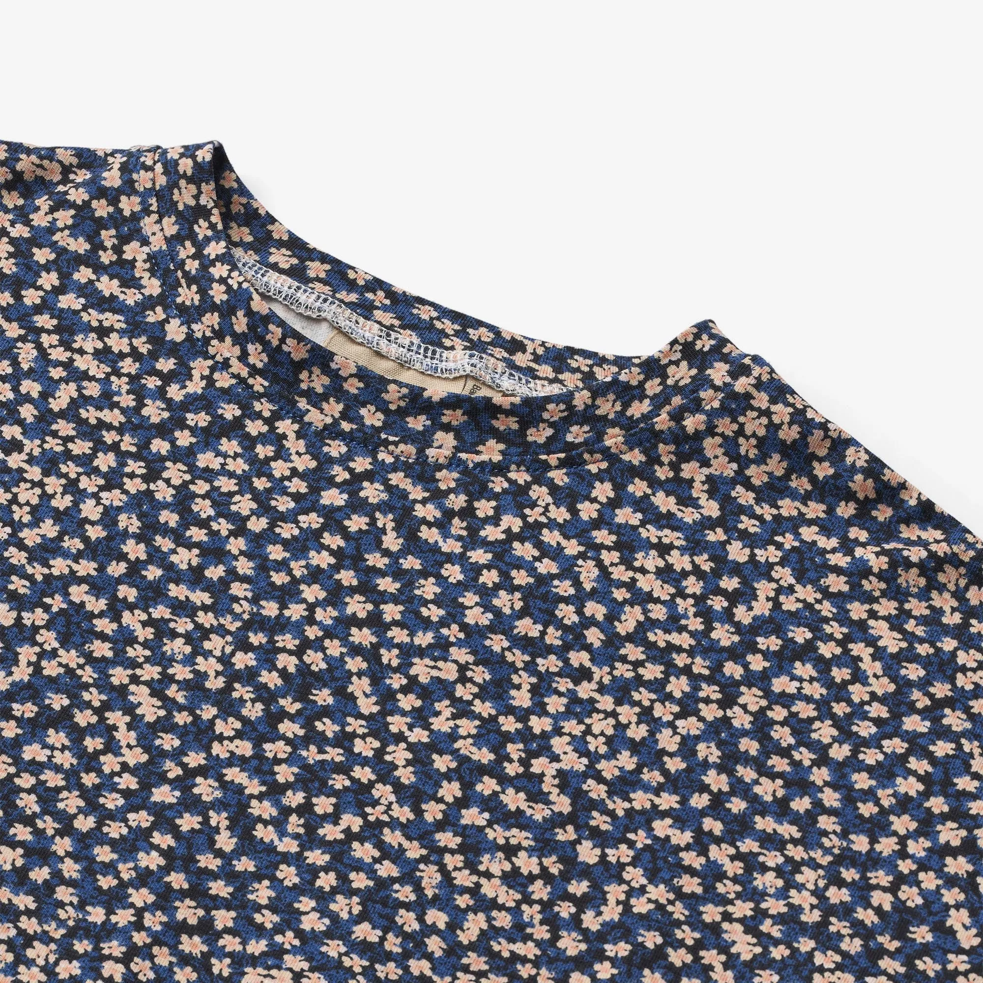 T-Shirt L/S Thilda - blue flowers