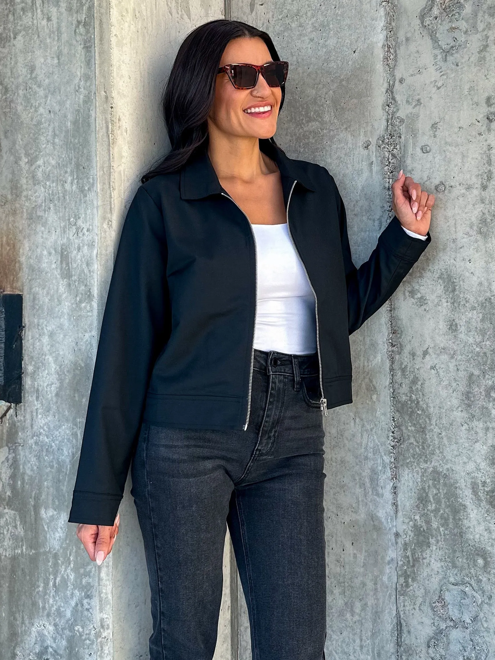 The Classic Zip Up Jacket