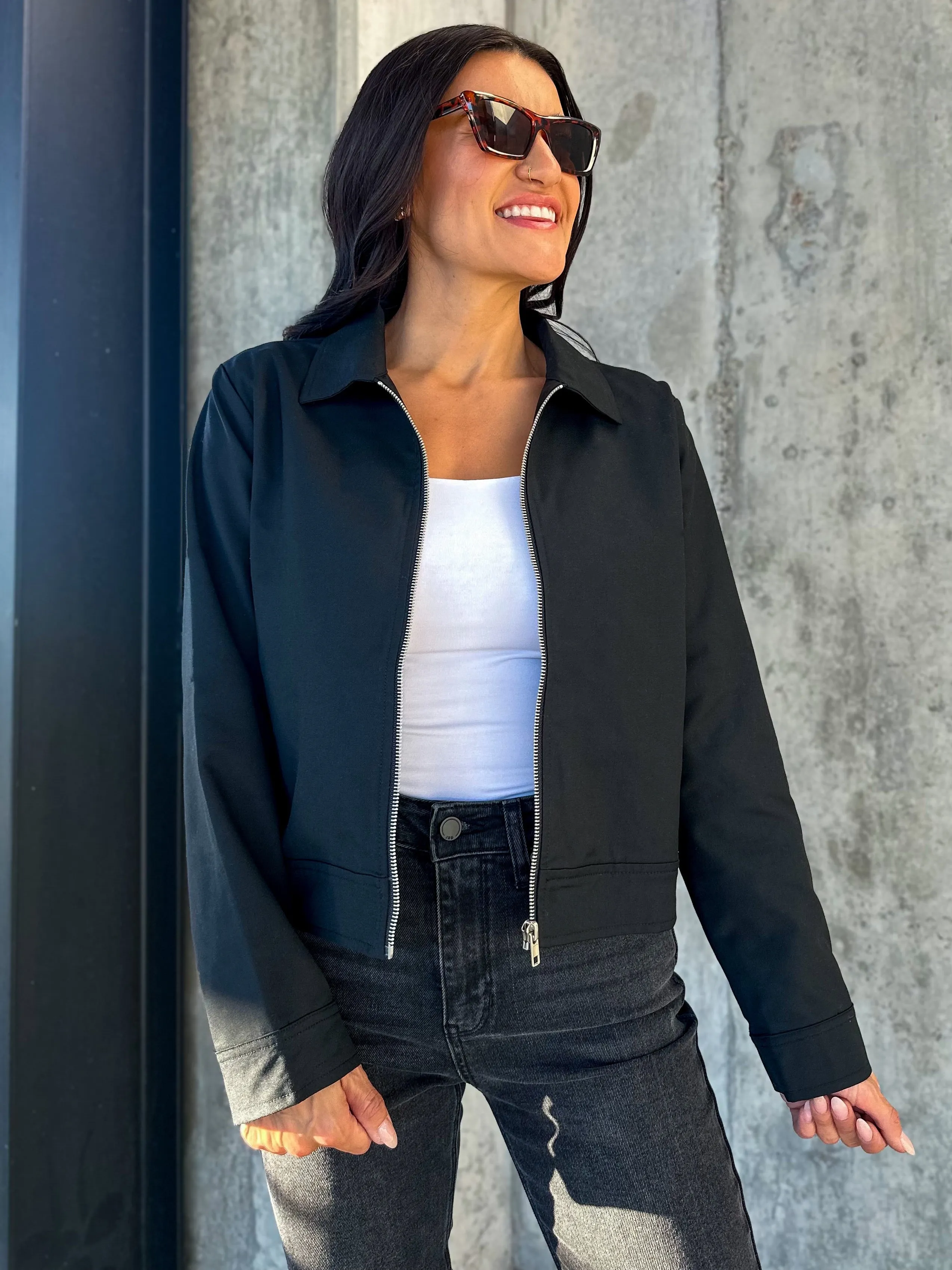 The Classic Zip Up Jacket